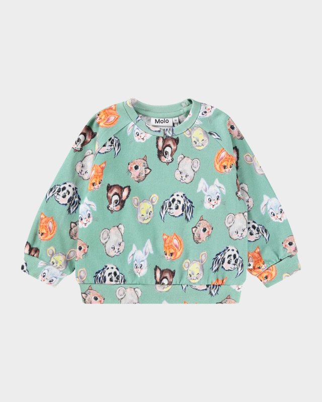 Boy's Disc Graphic-Print Sweatshirt, Size Newborn-18